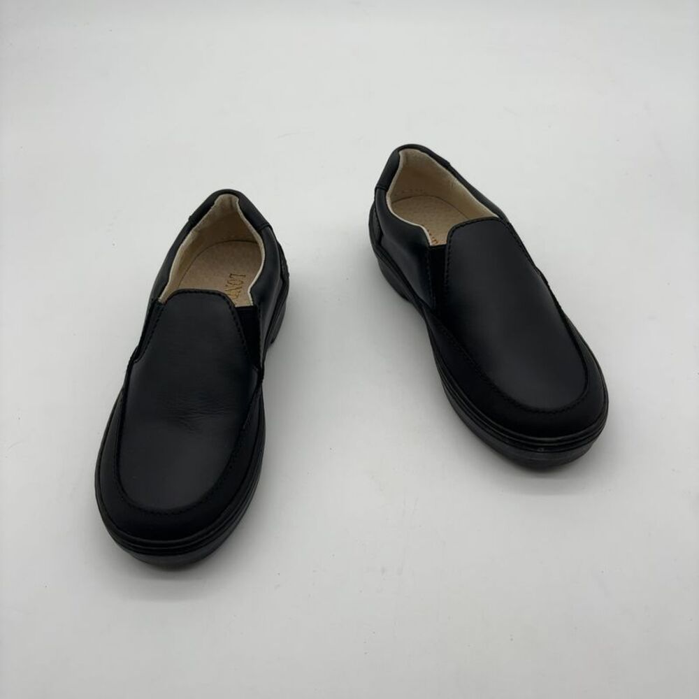 unknown brand Black Soft Leather Slip On